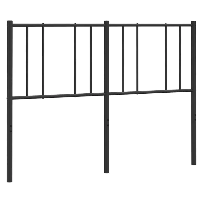 Metalinis pakaitinis galvūgalis, juodos spalvos, 140cm