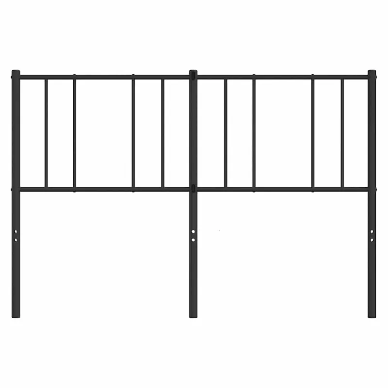 Metalinis pakaitinis galvūgalis, juodos spalvos, 140cm