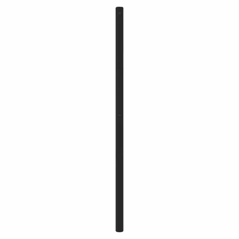 Metalinis pakaitinis galvūgalis, juodos spalvos, 150cm