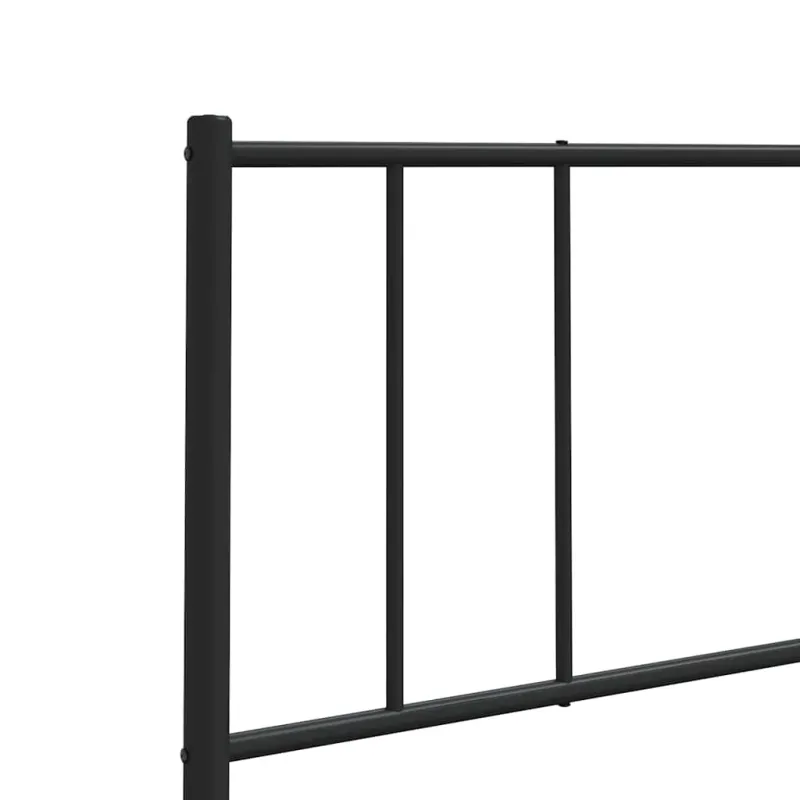 Metalinis pakaitinis galvūgalis, juodos spalvos, 150cm