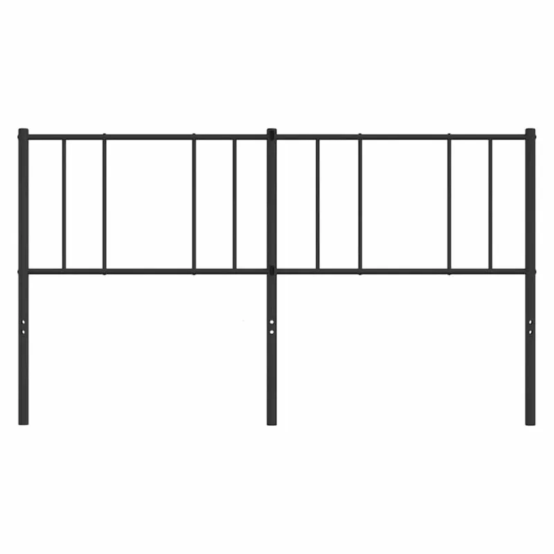 Metalinis pakaitinis galvūgalis, juodos spalvos, 180cm