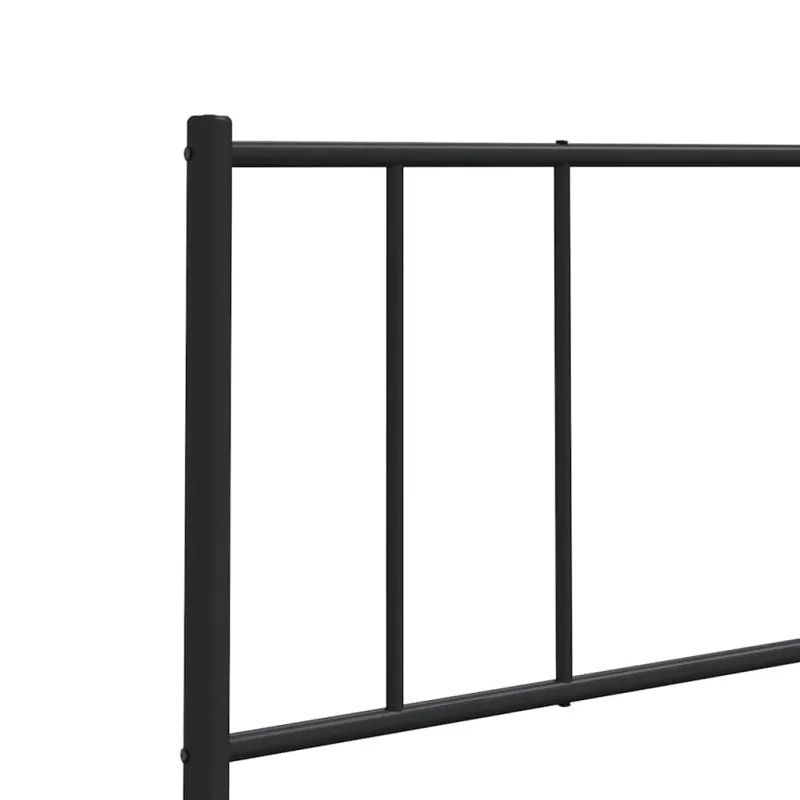 Metalinis pakaitinis galvūgalis, juodos spalvos, 180cm