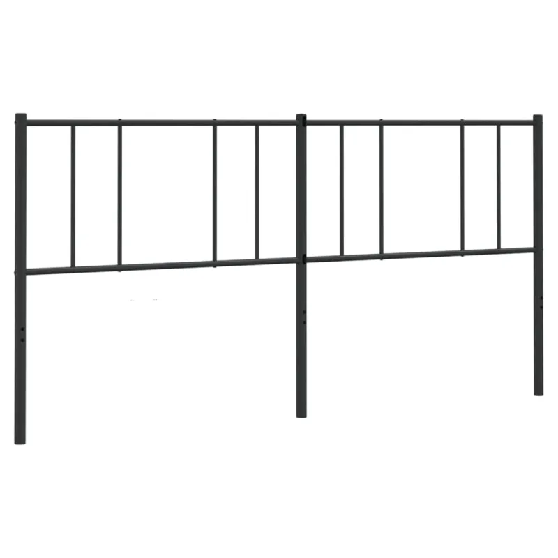 Metalinis pakaitinis galvūgalis, juodos spalvos, 200cm