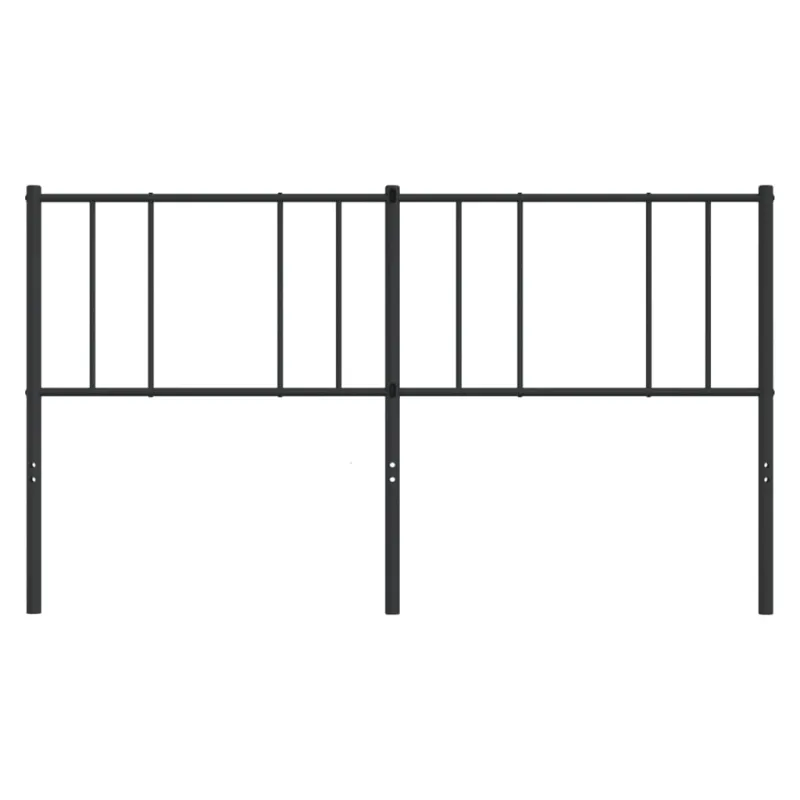 Metalinis pakaitinis galvūgalis, juodos spalvos, 200cm