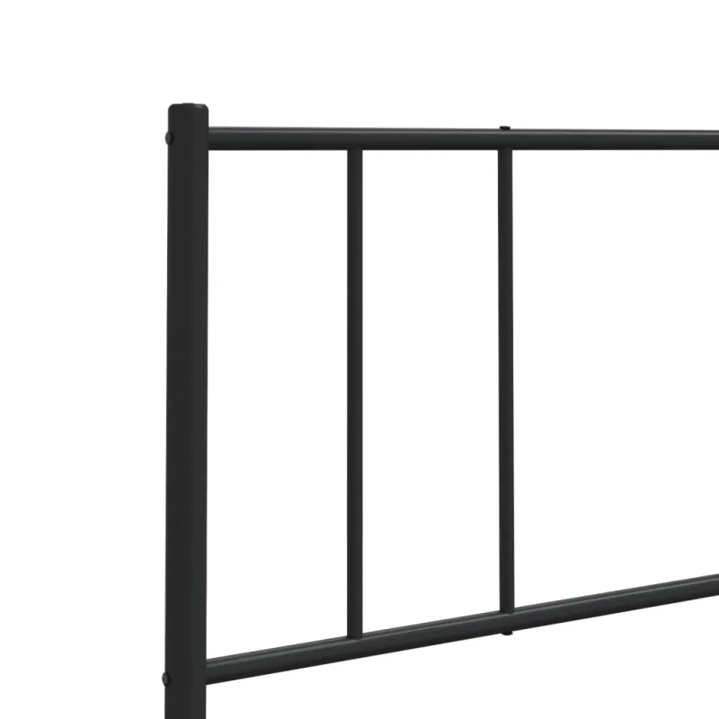 Metalinis pakaitinis galvūgalis, juodos spalvos, 200cm