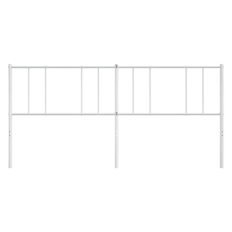 Metalinis pakaitinis galvūgalis, baltos spalvos, 180cm