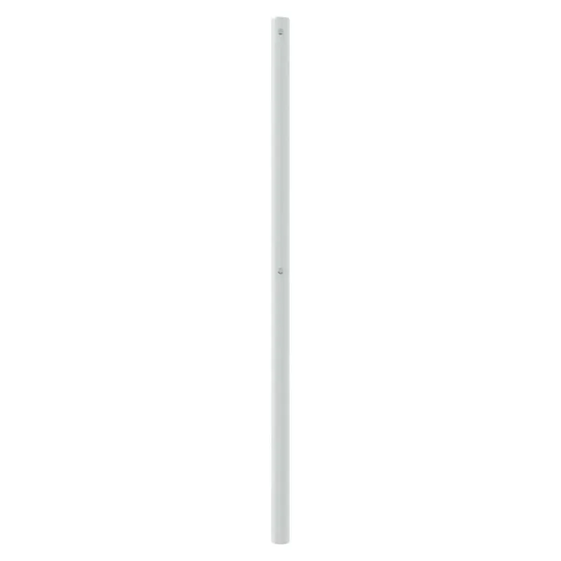 Metalinis pakaitinis galvūgalis, baltos spalvos, 180cm