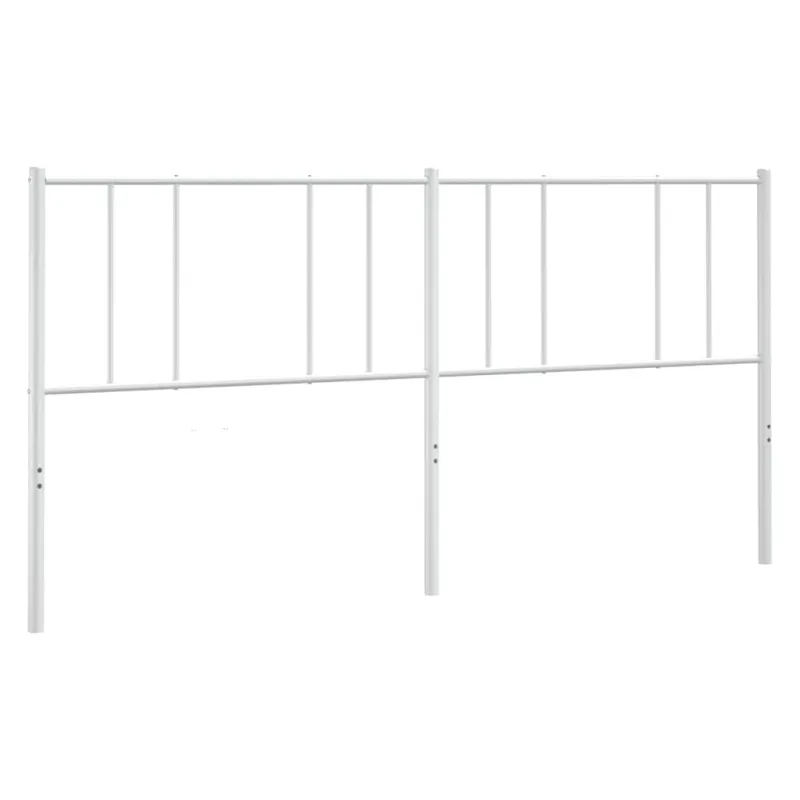 Metalinis pakaitinis galvūgalis, baltos spalvos, 180cm