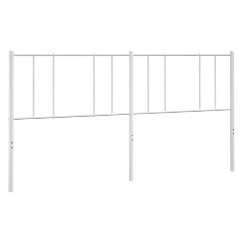 Metalinis pakaitinis galvūgalis, baltos spalvos, 193cm