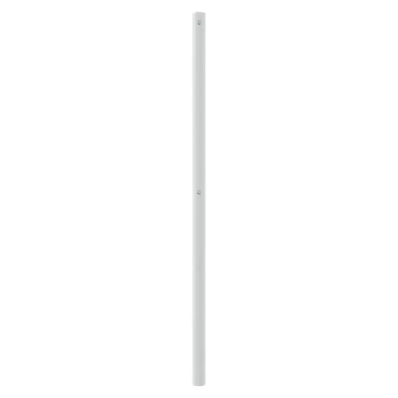 Metalinis pakaitinis galvūgalis, baltos spalvos, 193cm