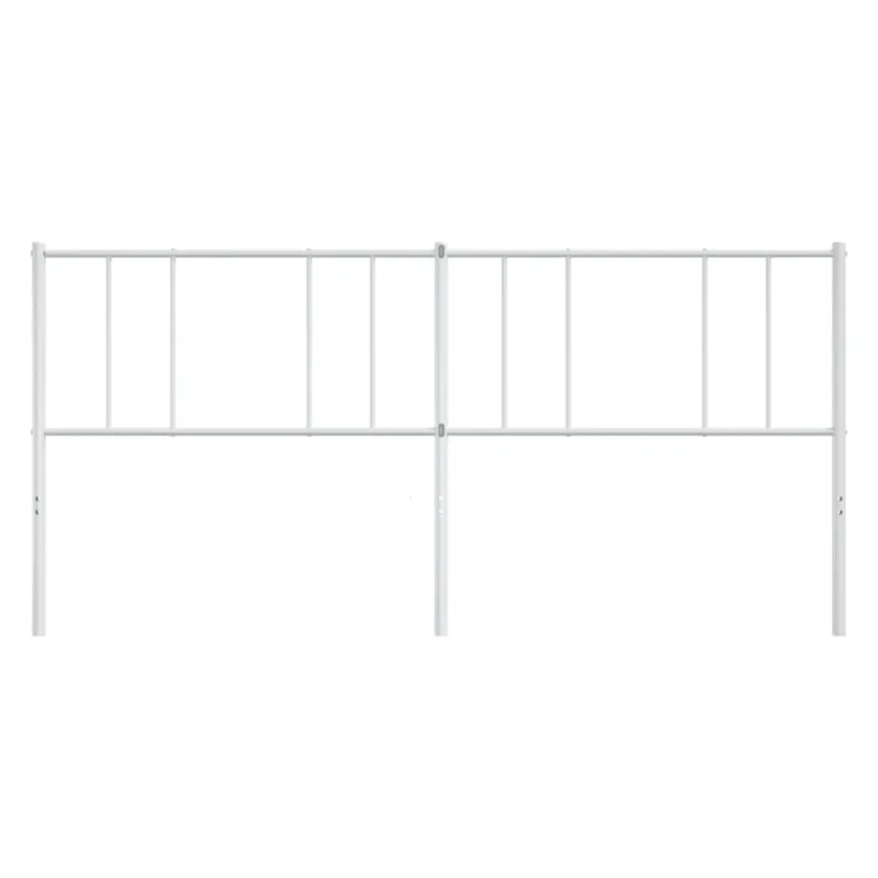 Metalinis pakaitinis galvūgalis, baltos spalvos, 200cm