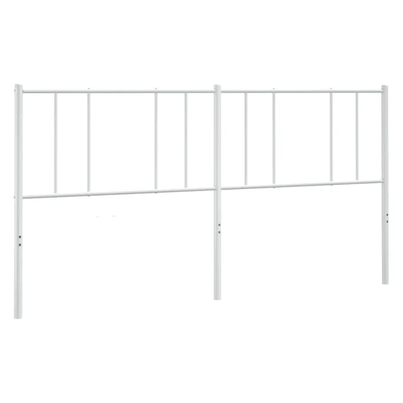 Metalinis pakaitinis galvūgalis, baltos spalvos, 200cm
