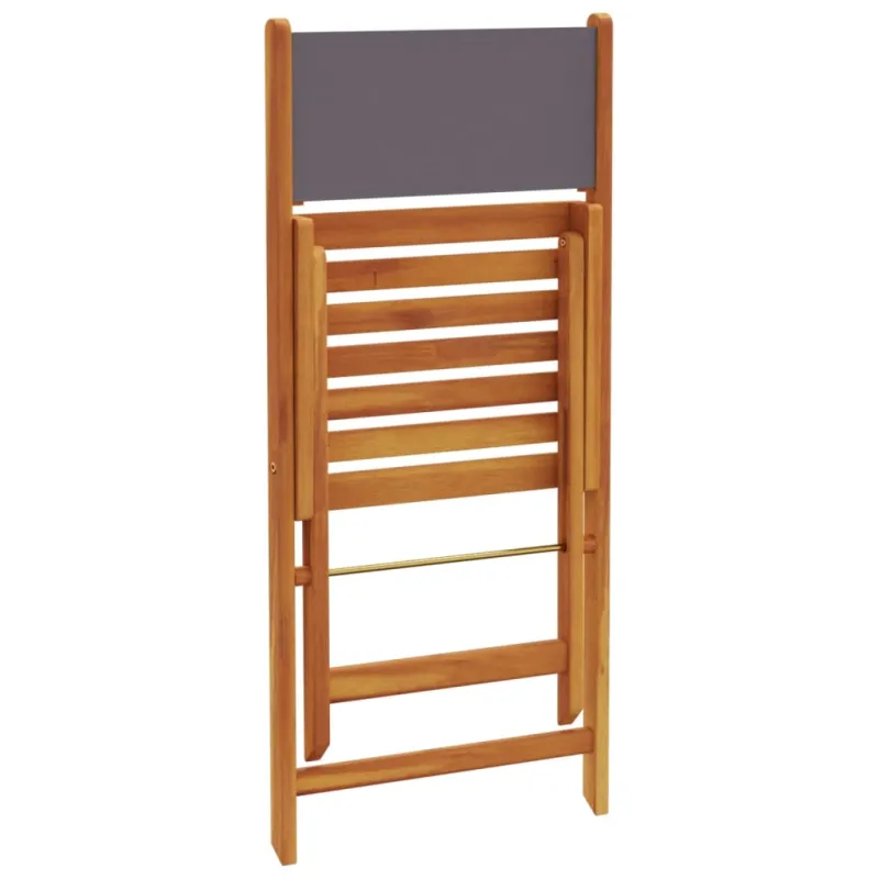 Bistro-ruokailuryhmä, 3 osaa, antrasiitti, kangas ja puu