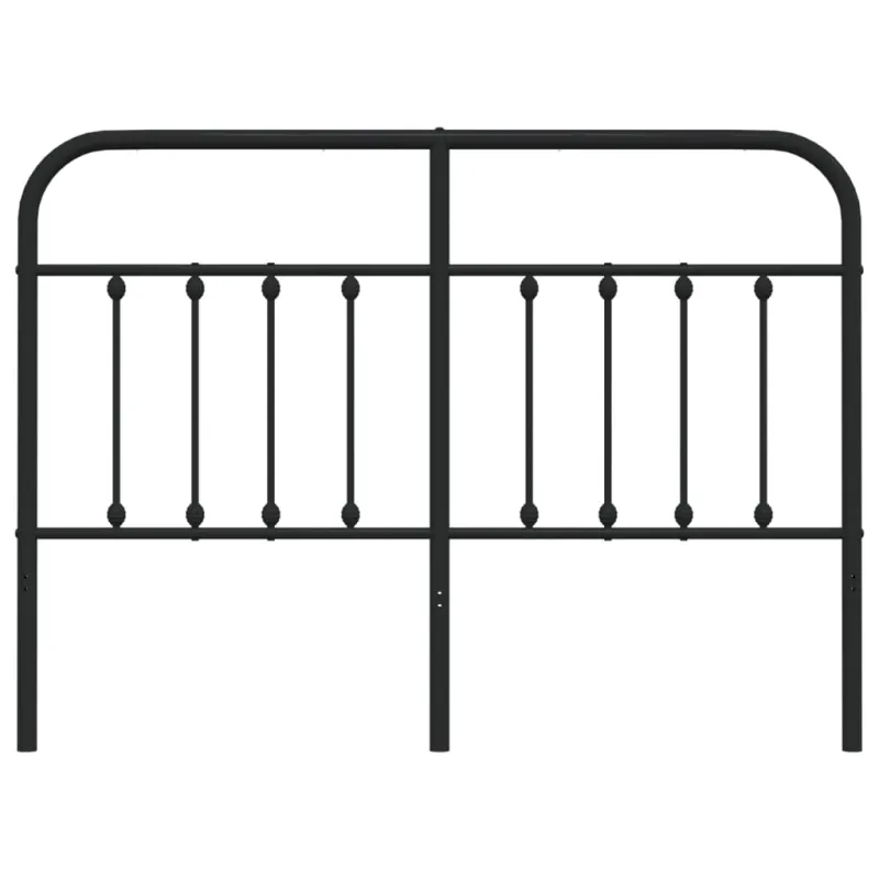 Metalinis pakaitinis galvūgalis, juodos spalvos, 140cm