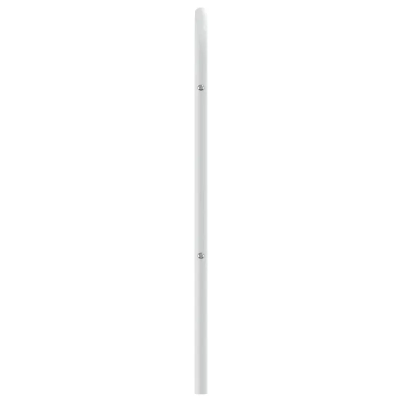 Metalinis pakaitinis galvūgalis, baltos spalvos, 107cm