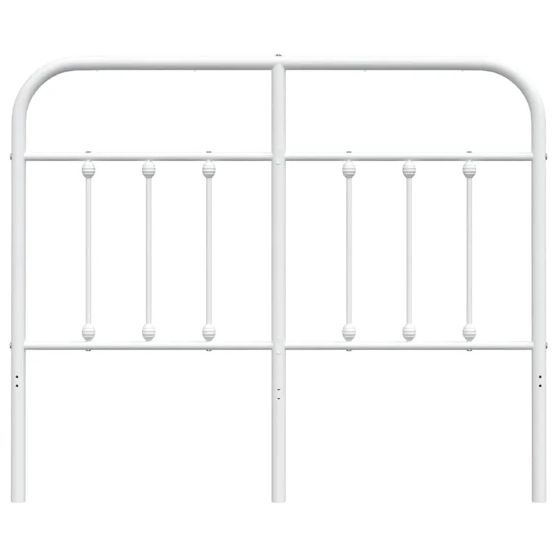 Metalinis pakaitinis galvūgalis, baltos spalvos, 120cm