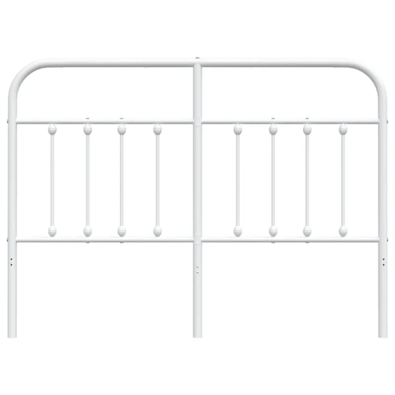 Metalinis pakaitinis galvūgalis, baltos spalvos, 140cm