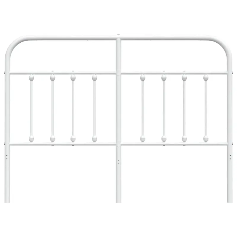 Metalinis pakaitinis galvūgalis, baltos spalvos, 150cm