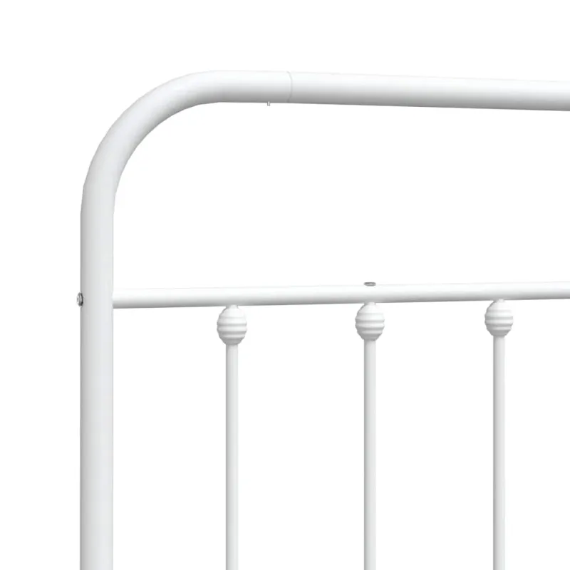 Metalinis pakaitinis galvūgalis, baltos spalvos, 150cm