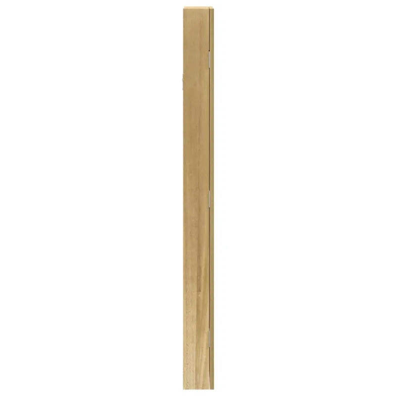 Veidrodinė papuošalų spintelė, 30x8,5x106cm, sieninė