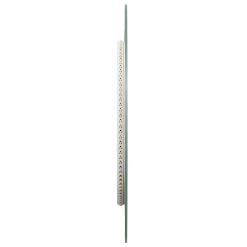 Vonios kambario LED veidrodis, 90x40cm, ovalus