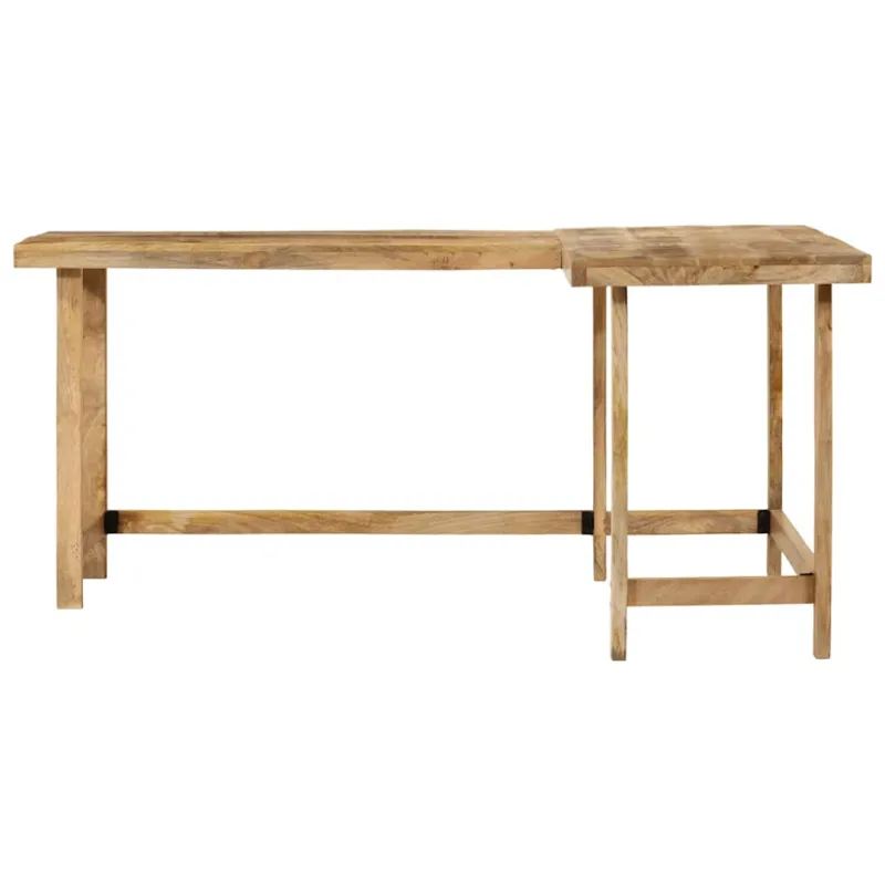 Rašomasis stalas 165x110x75 cm Masyvo medžio mango
