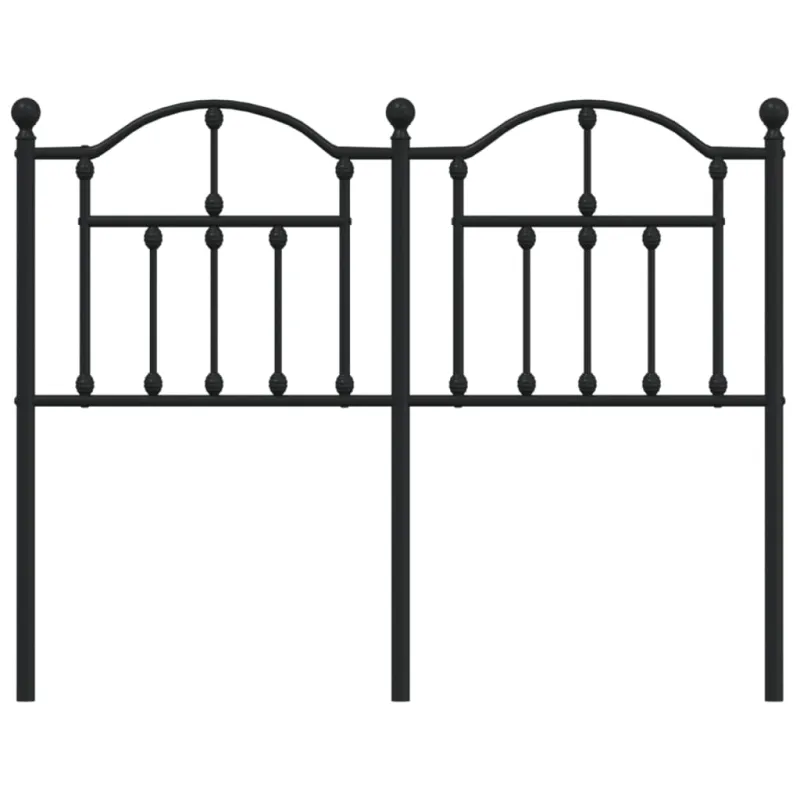 Metalinis pakaitinis galvūgalis, juodos spalvos, 120cm