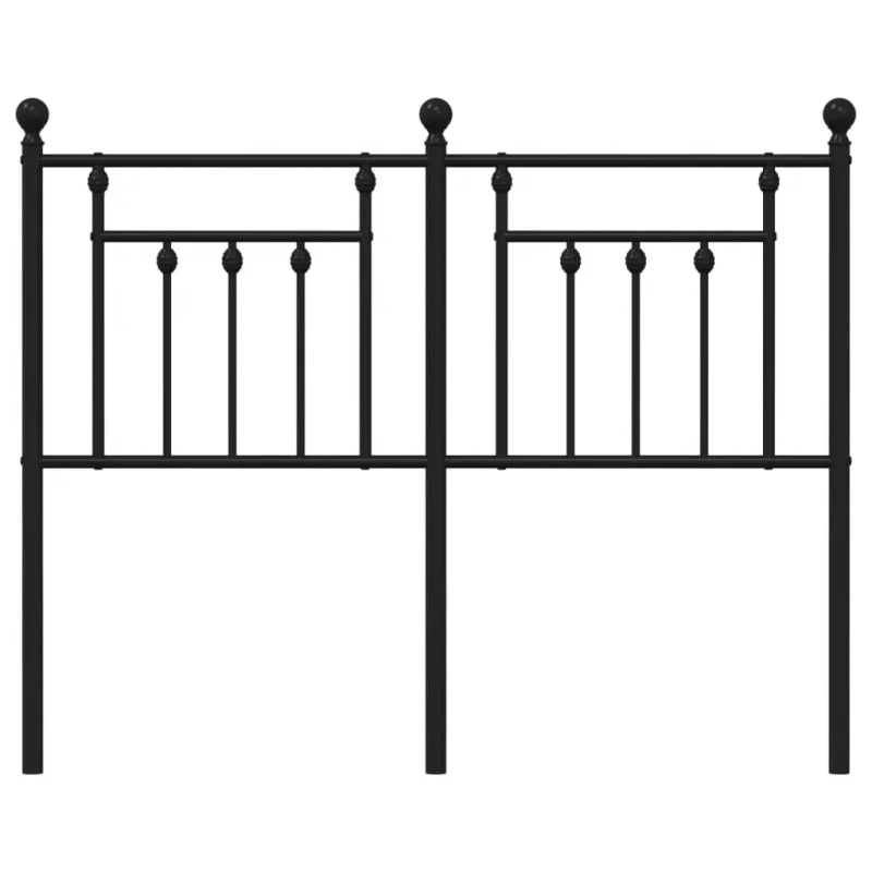 Metalinis pakaitinis galvūgalis, juodos spalvos, 120cm
