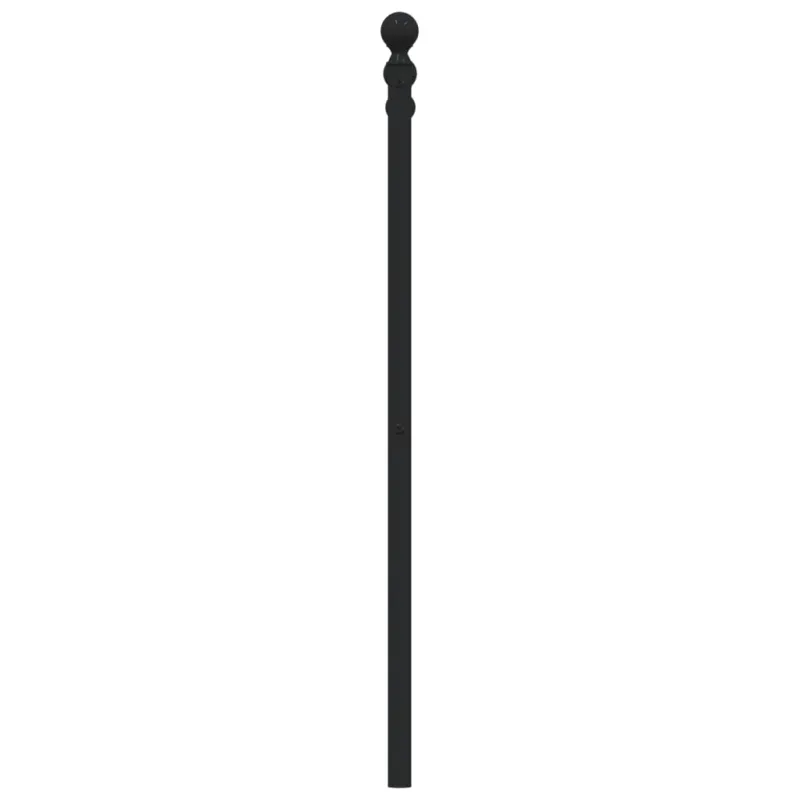 Metalinis pakaitinis galvūgalis, juodos spalvos, 120cm