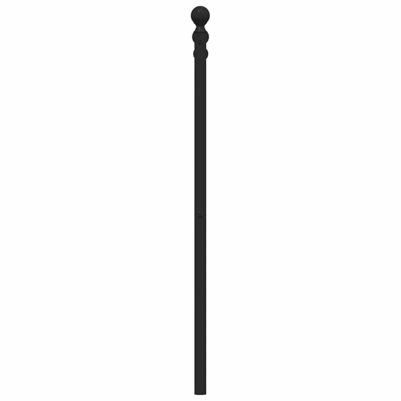 Metalinis pakaitinis galvūgalis, juodos spalvos, 160cm