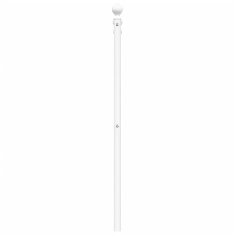 Metalinis pakaitinis galvūgalis, baltos spalvos, 75cm