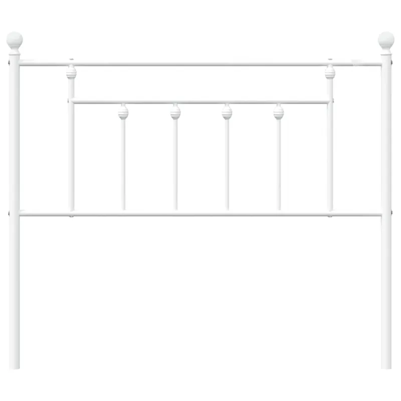 Metalinis pakaitinis galvūgalis, baltos spalvos, 100cm