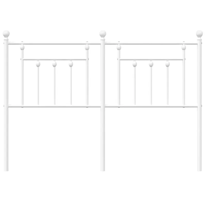 Metalinis pakaitinis galvūgalis, baltos spalvos, 150cm