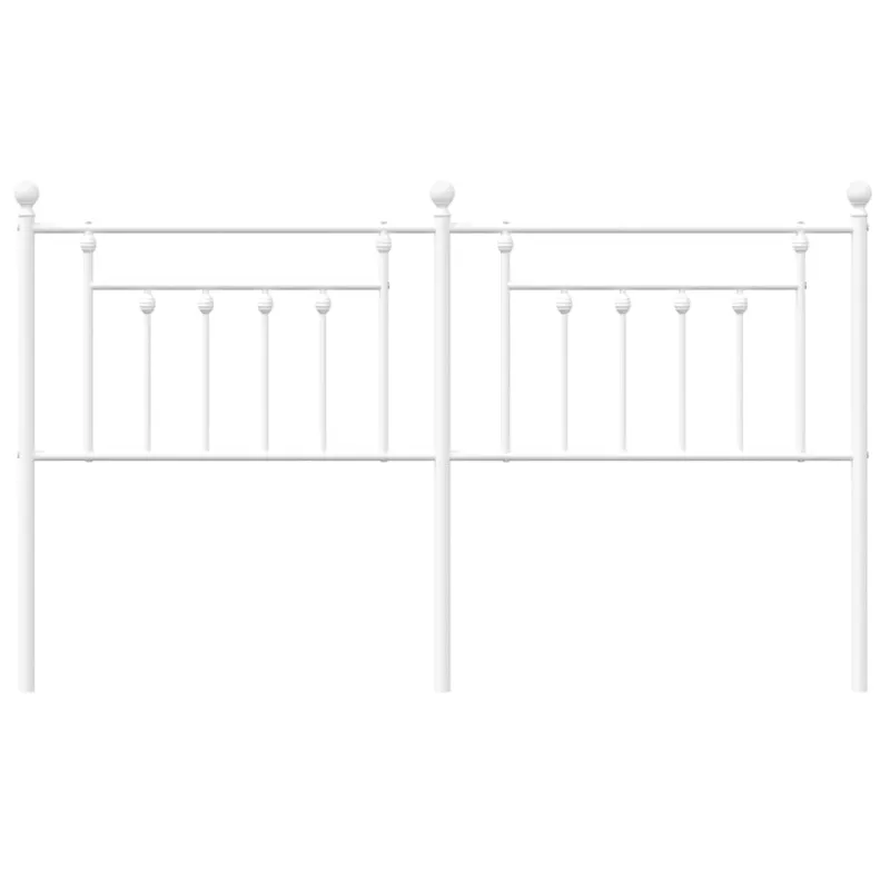 Metalinis pakaitinis galvūgalis, baltos spalvos, 160cm