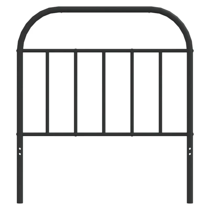Metalinis pakaitinis galvūgalis, juodos spalvos, 90cm