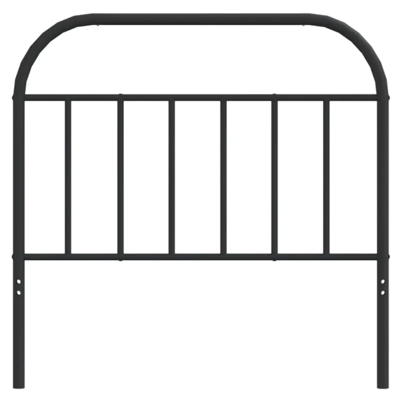 Metalinis pakaitinis galvūgalis, juodos spalvos, 107cm