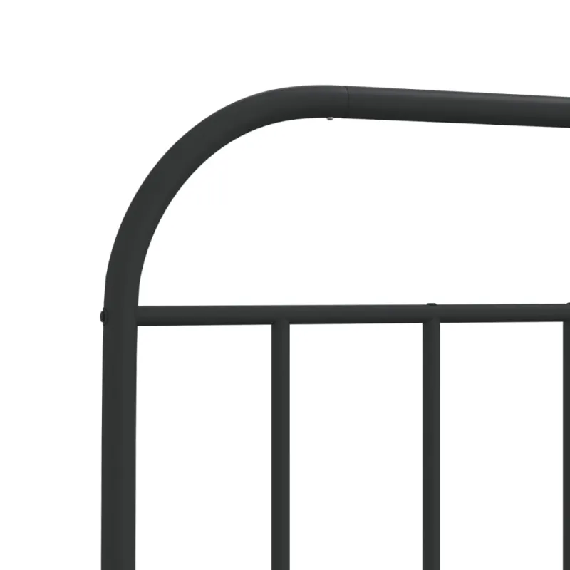 Metalinis pakaitinis galvūgalis, juodos spalvos, 107cm