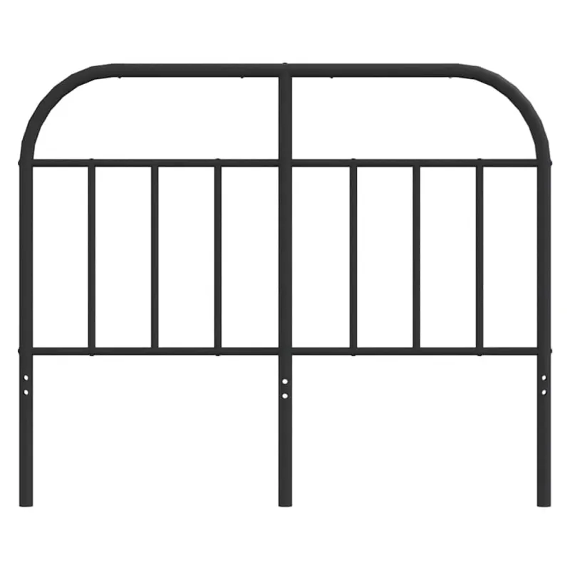 Metalinis pakaitinis galvūgalis, juodos spalvos, 120cm