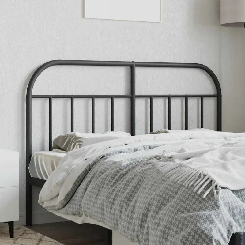 Metalinis pakaitinis galvūgalis, juodos spalvos, 140cm