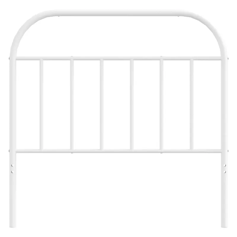 Metalinis pakaitinis galvūgalis, baltos spalvos, 100cm