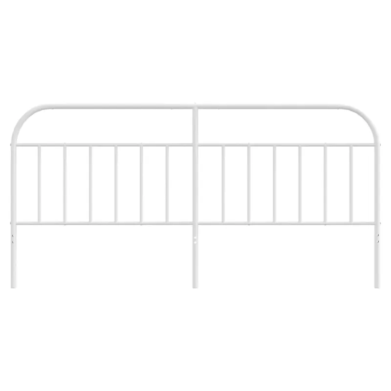 Metalinis pakaitinis galvūgalis, baltos spalvos, 200cm