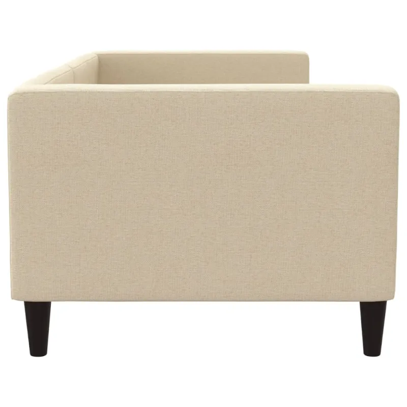 Sofa, kreminės spalvos, 80x200cm, audinys
