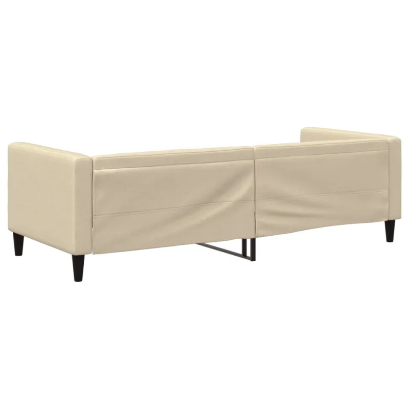 Sofa, kreminės spalvos, 80x200cm, audinys