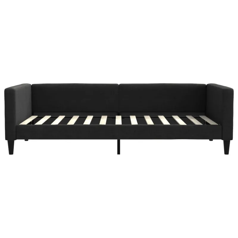 Sofa, juodos spalvos, 100x200cm, audinys