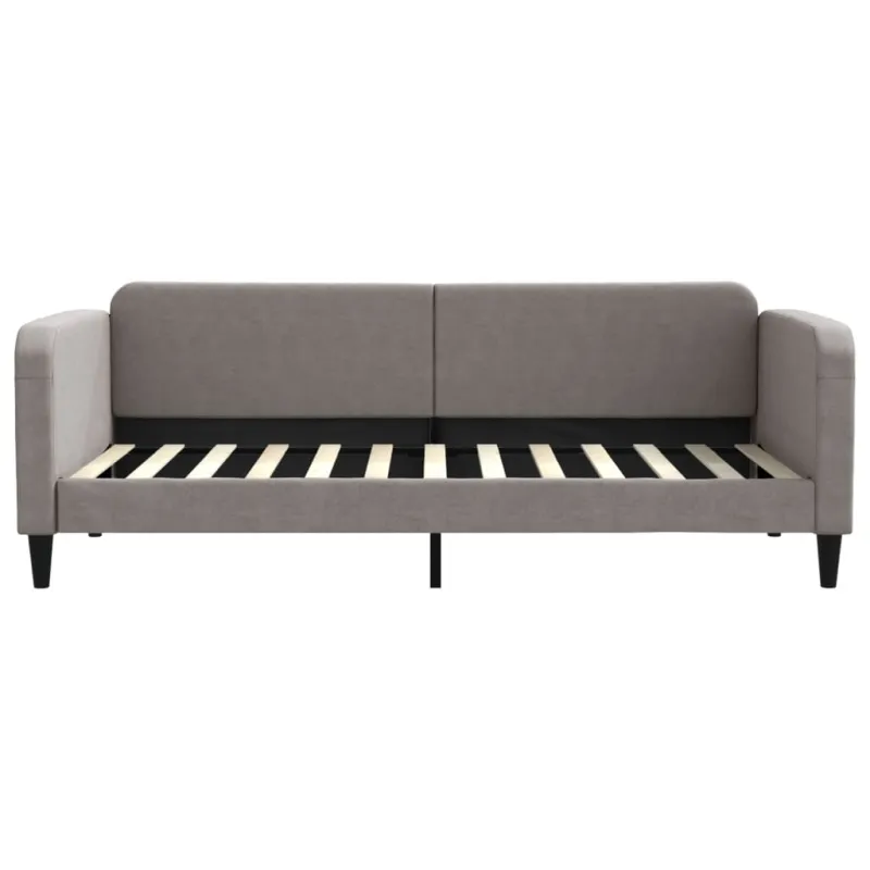 Sofa, taupe spalvos, 90x200cm, audinys