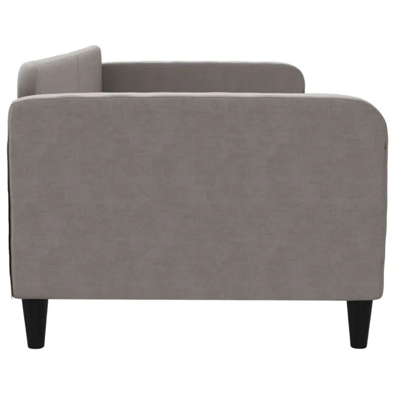 Sofa, taupe spalvos, 90x200cm, audinys