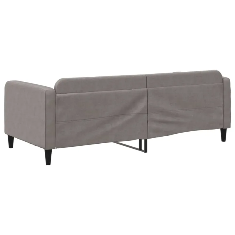 Sofa, taupe spalvos, 90x200cm, audinys