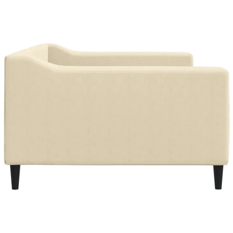 Sofa, kreminės spalvos, 100x200cm, audinys