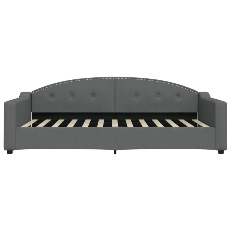 Sofa, tamsiai pilkos spalvos, 100x200cm, audinys