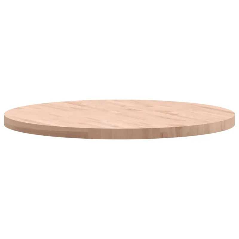 Stalviršis, Ø90x4 cm, bukmedžio medienos masyvas, apskritas